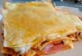 Lasanha Presunto e Queijo